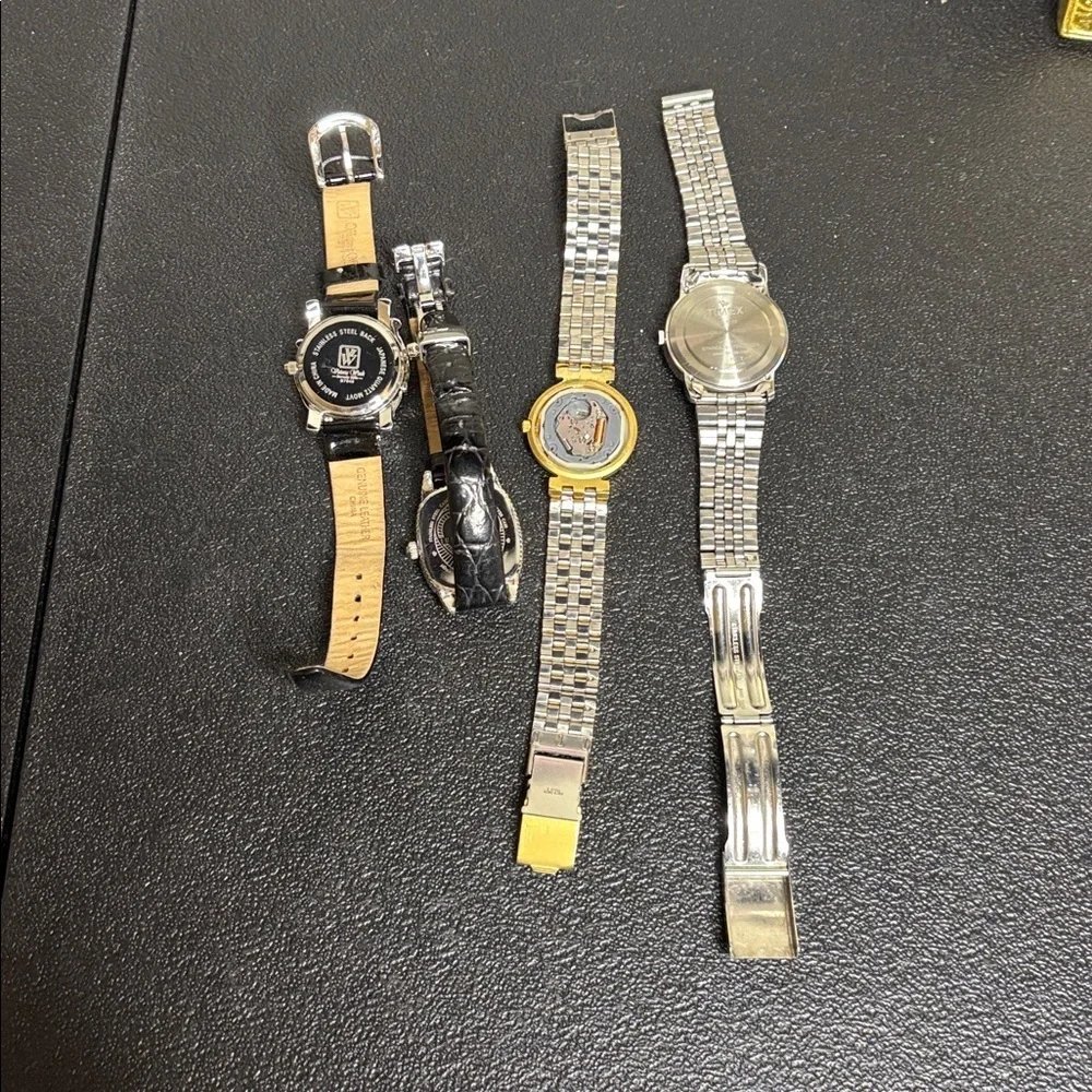 Bundle BROKEN Watch Men’s Women’s Need Repair Project Leather Stainless variety